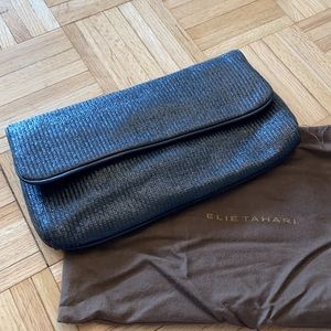 New! Elie Tahari clutch - never used!